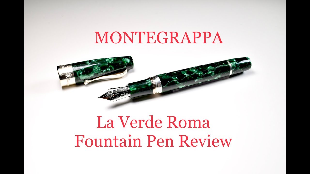 Montegrappa - La Verde Roma (Fountain Pen Review)