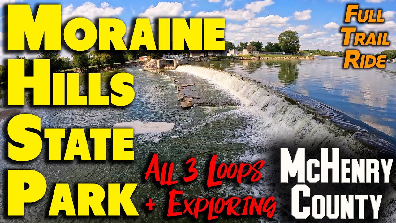 Moraine Hills State Park: All 3 Loops + Exploring - Full Trail Rides - September 2022