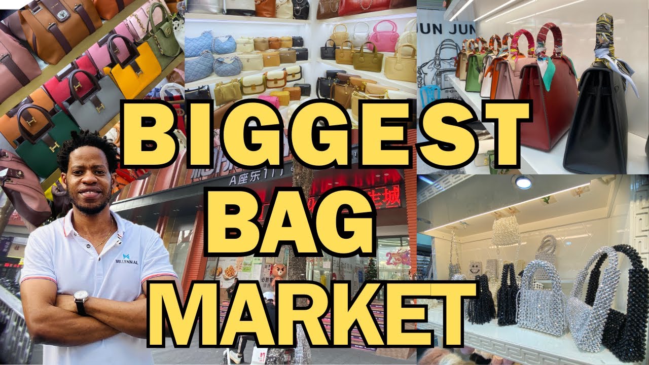 PART 1: Biggest Fashion Bag market in China Guangzhou