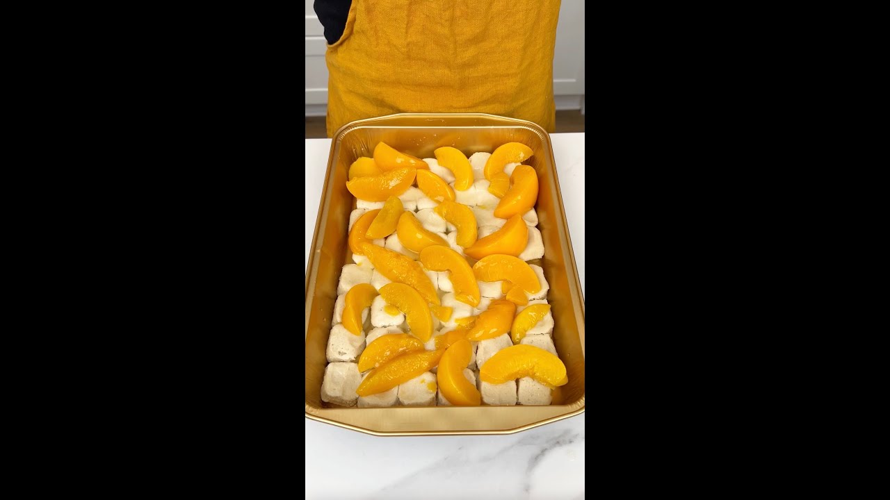 Easy peach treat