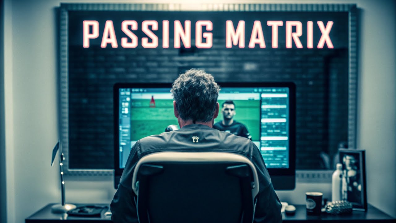 Create a Soccer Passing Matrix Heatmap with Python | Using WhoScored Data