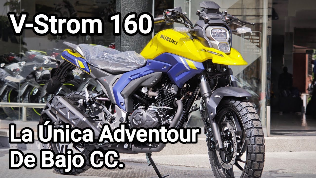 Nueva VSTROM 160 - Una Moto De Aventura De Bajo CC