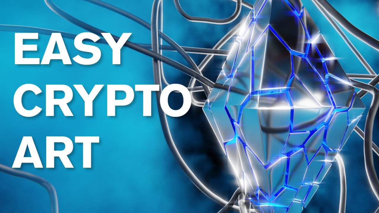 BLENDER TASTY TUTORIAL: EASY CRYPTO ART IN BLENDER 2.92