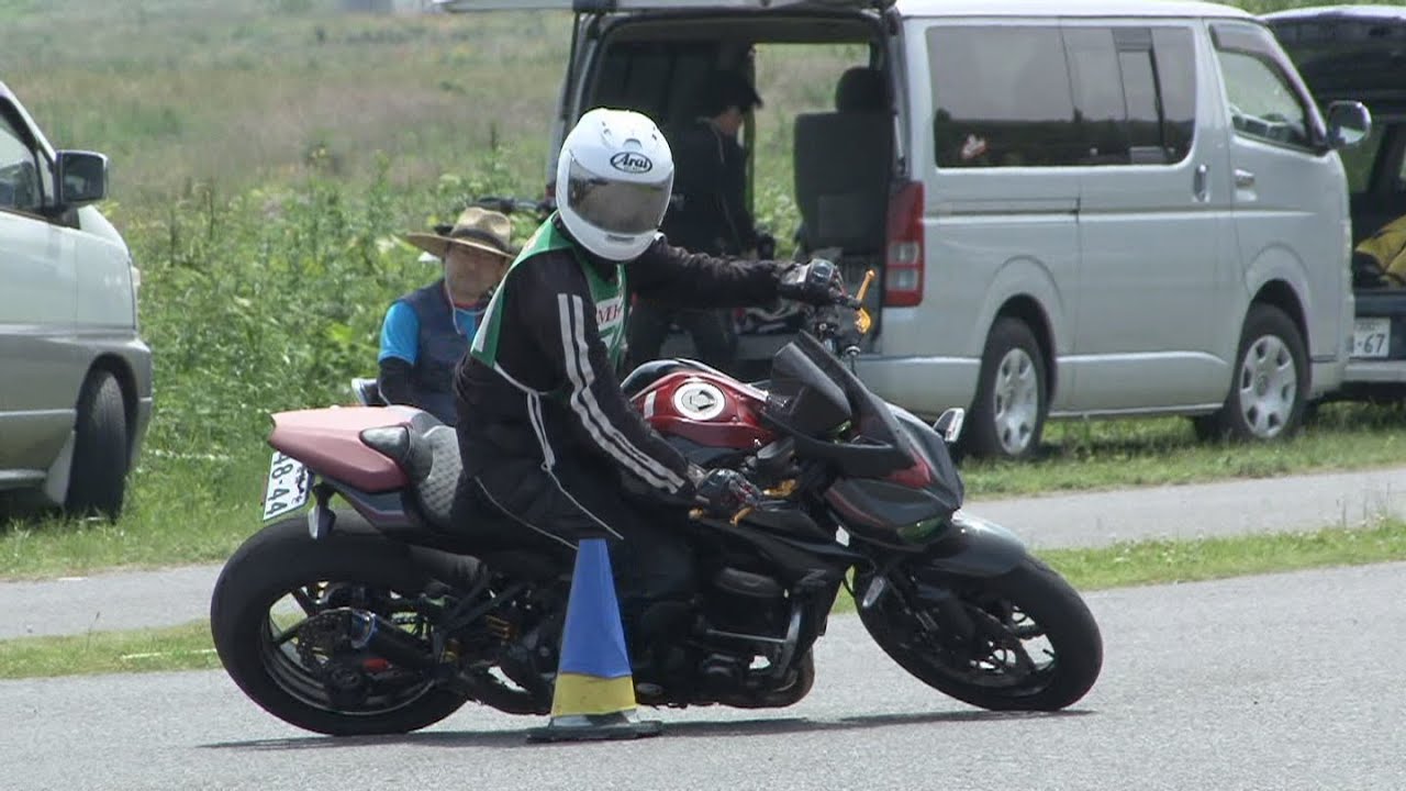 2016 5 15 Ehime Dunlop Moto Gymkhana N 77 選手 Z1000 heat 1
