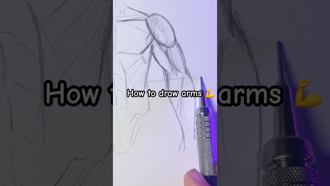 How to draw arms 😘💪 #art #arttutorial #drawing