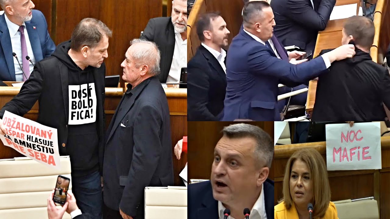 Najv&auml;č&scaron;&iacute; v&yacute;buch v NR SR za roky: Ostr&eacute; vulgarizmy, pot&yacute;čky, piskot a pretlačen&yacute; trestn&yacute; z&aacute;kon!