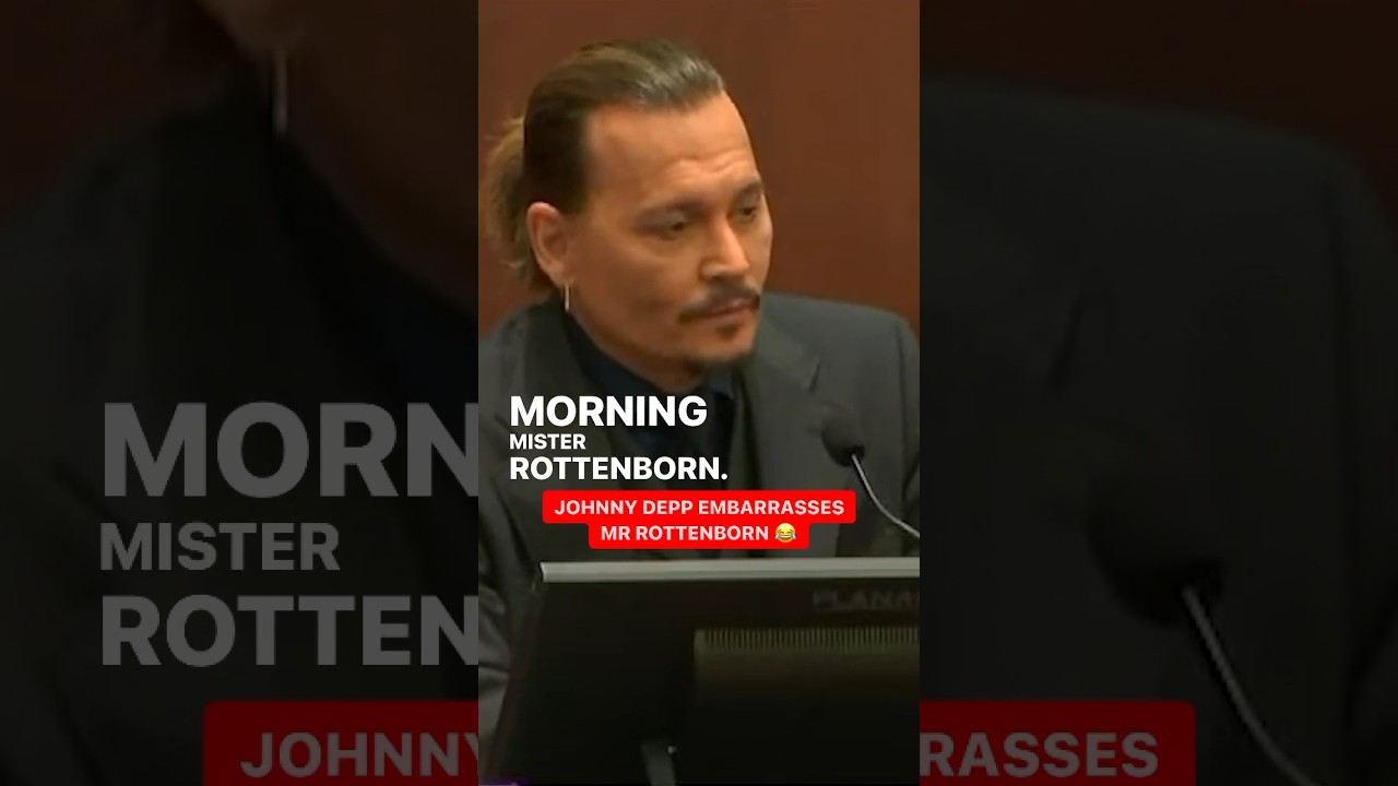 Джонни Дип смущает адвоката Эмбер Херд 😂