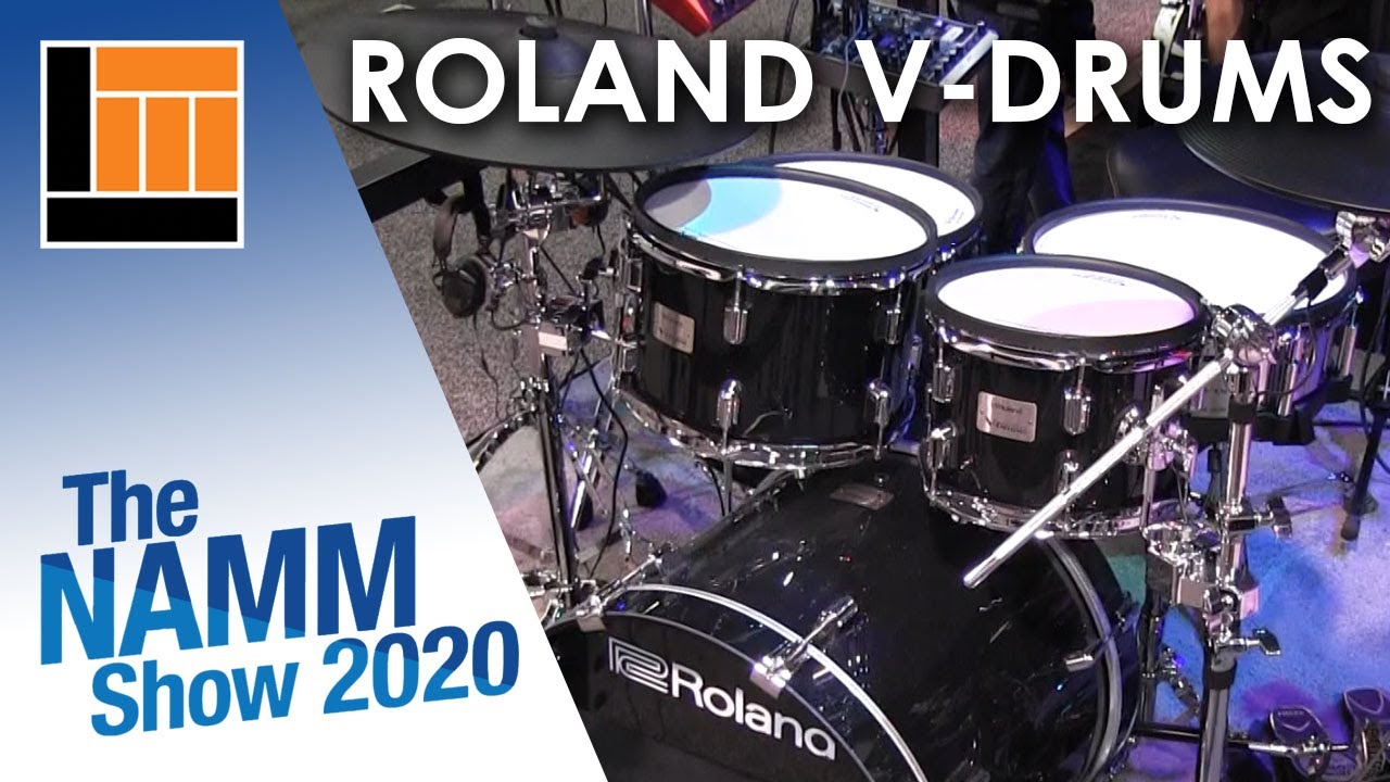 L&M @ NAMM 2020: Roland TD-27 + VAD506 V-Drums