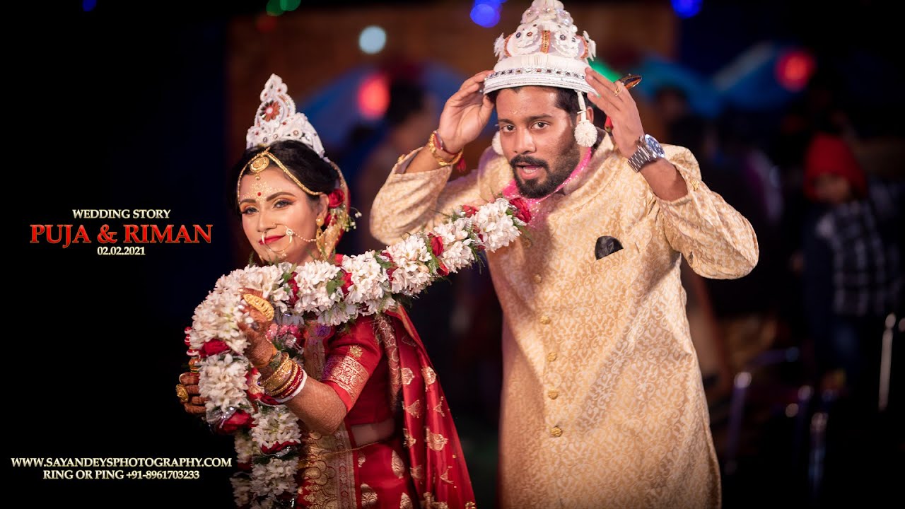 Best Cinematic Wedding Teaser 2021 | Puja & Riman | Sayan Deys Photography 2021