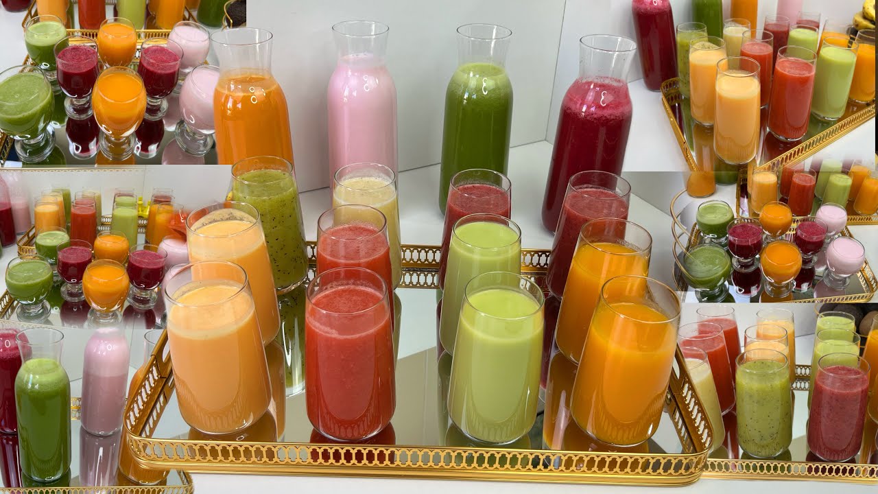 تحضيرات رمضان 2024💪 أكتر من 10عشر عصائر اقتصادية💰بدون ملونات ولامواد حافظة أحسن وأوفر  من الجاهزة