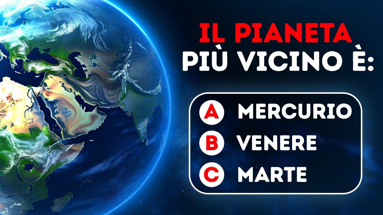 Quanto ne sai sullo spazio || Quiz di astronomia
