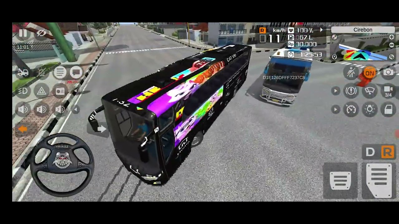 Bus sim Indonesia multiplayer mobile