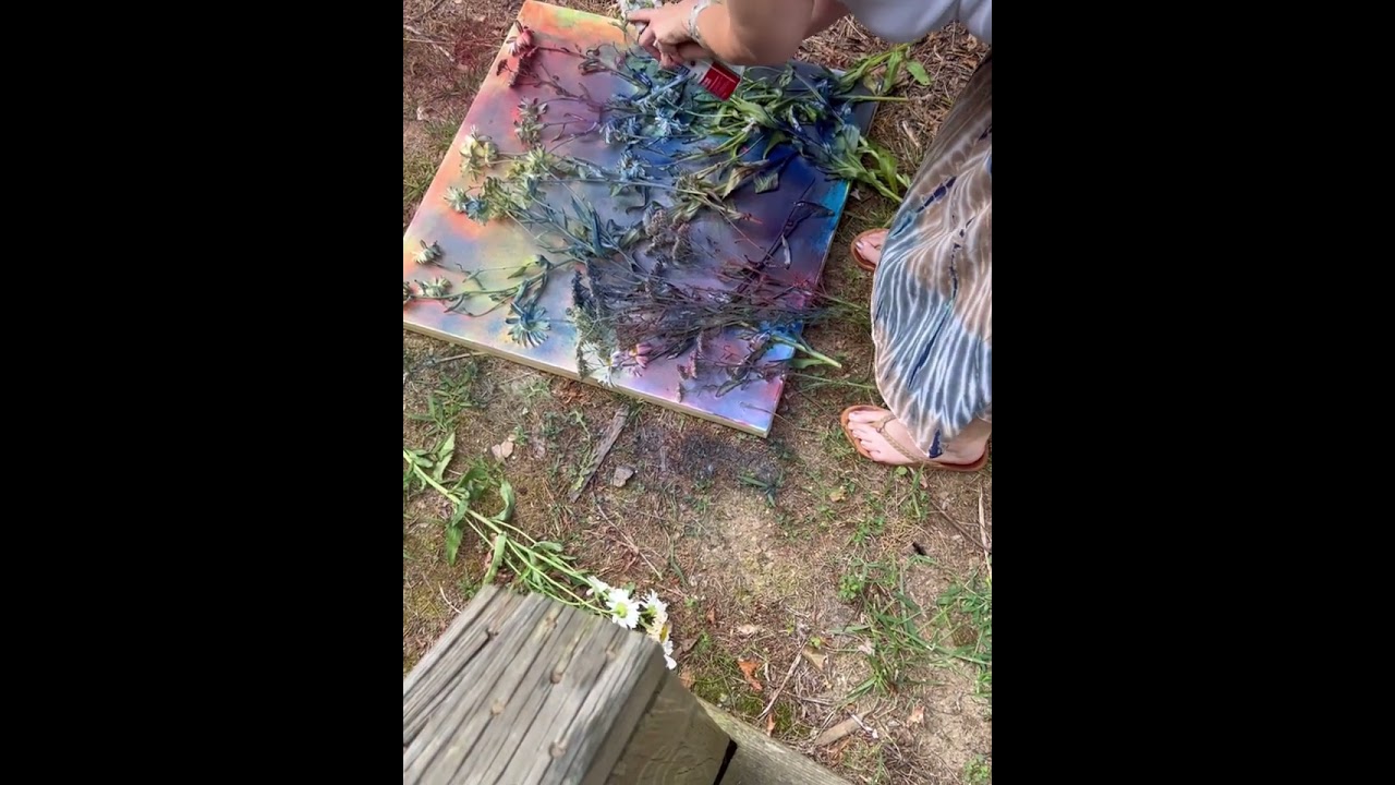 Colors of Love mixed media demo