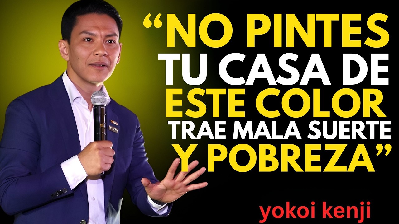 ¡NO ELIJAS AL AZAR! 7 COLORES de PINTURA para CASA que TRAEN MALA SUERTE y POBREZA | Yokoi Kenji