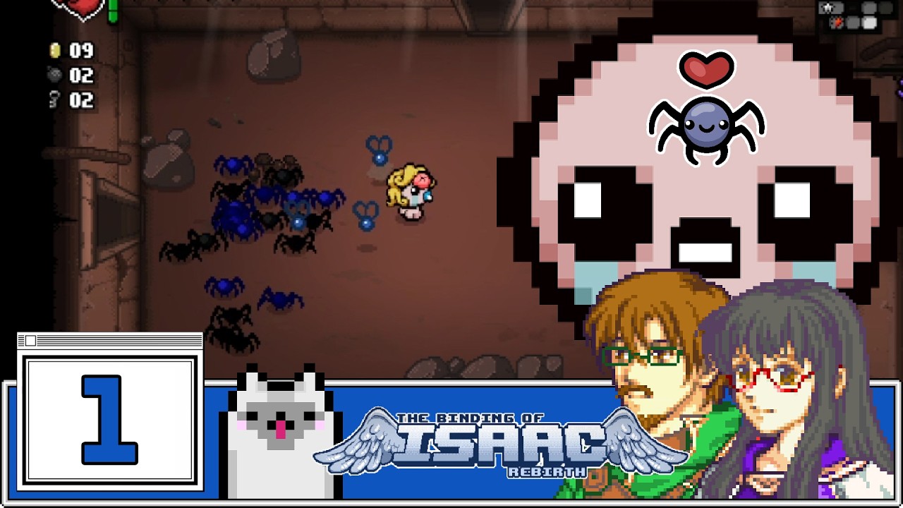 MOM PUT US IN THE BASEMENT AGAIN | Binding of Isaac Rebirth (Valentines Special  2026)