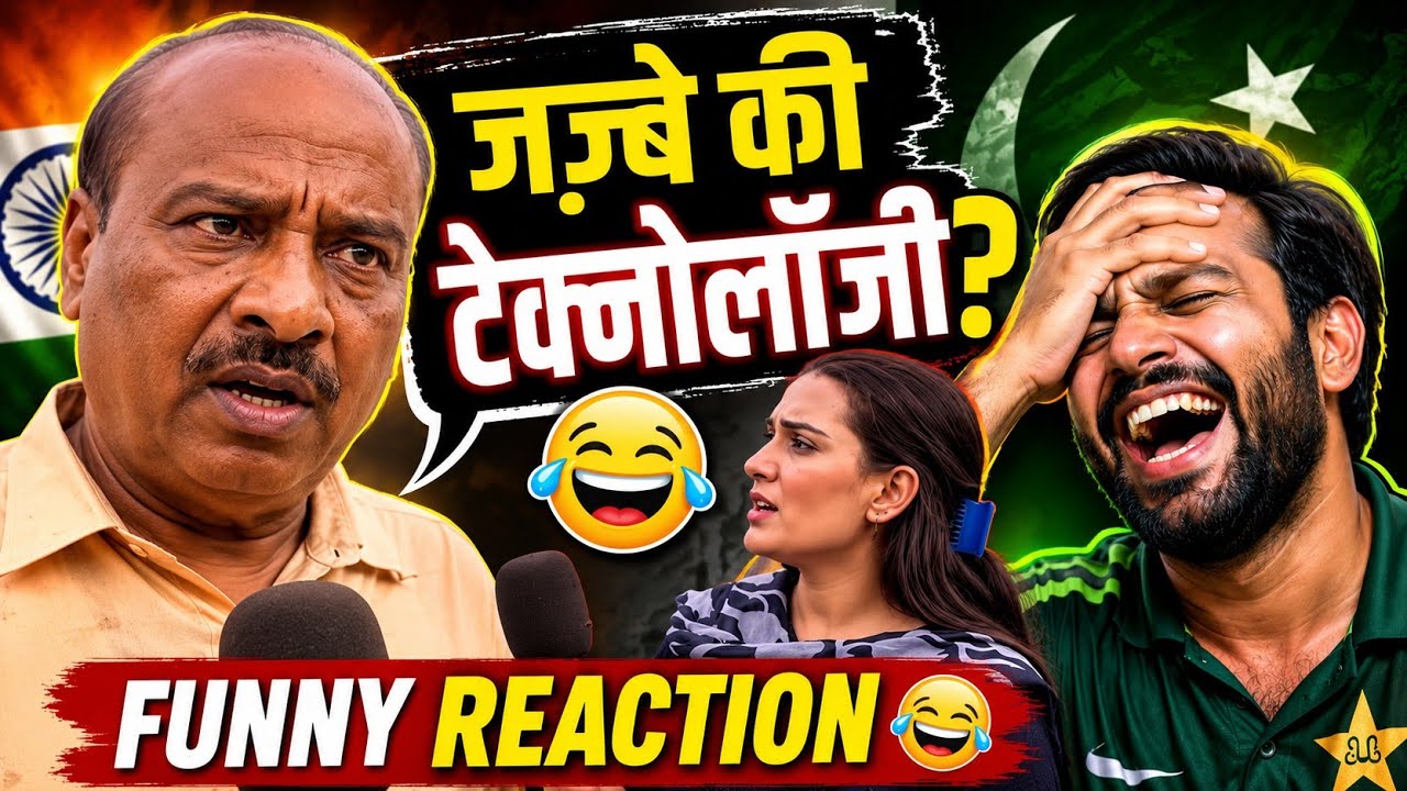 Pakistan Ki Jazbe Wali Technology 😂 | Pakistani Public Funny Reaction on India