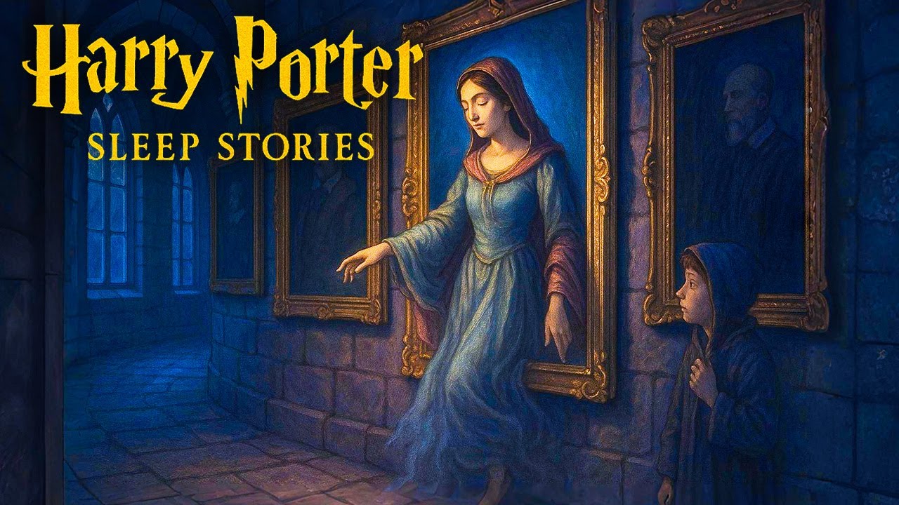 Whispers from the Paintings: Stories of Hogwarts Past | Harry Potter ASMR for Sleep