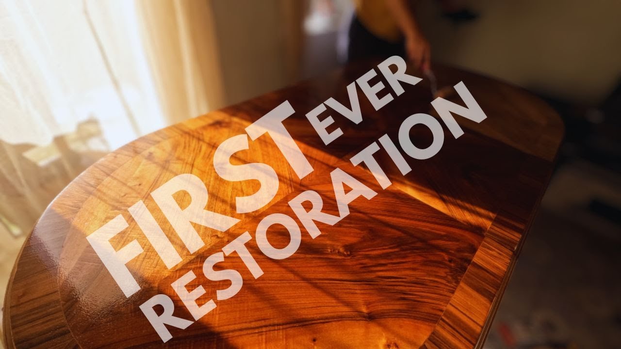 Antique table restoration - LESSONS LEARNT