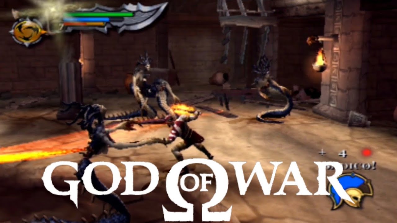 GOD OF WAR 1 - PRA QUE ISSO SANTA MÔNICA!? (Playstation 2)