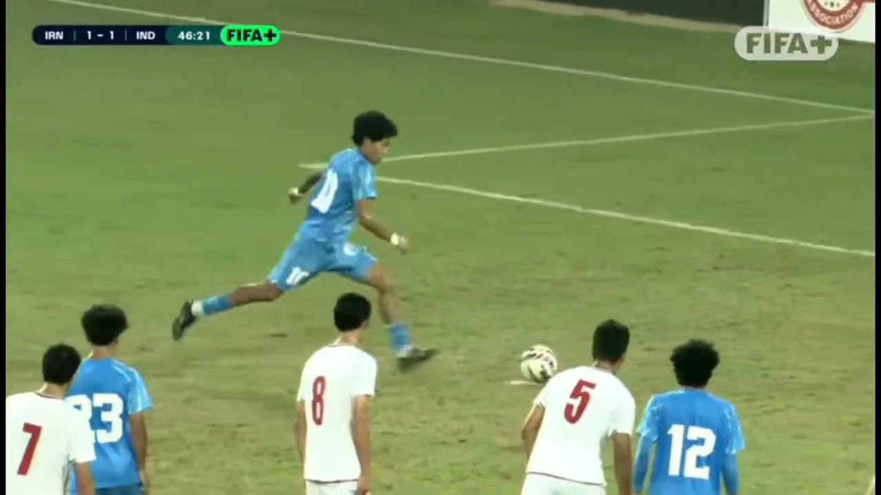 India U17 beats Iran U17 in asian cup qualifires to qualify; goals and winning moment 