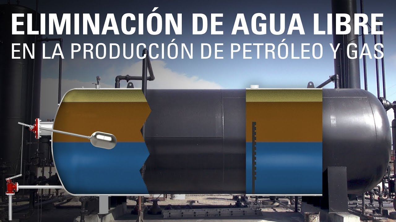 Eliminación de Agua Libre en la Producción de Petróleo y Gas