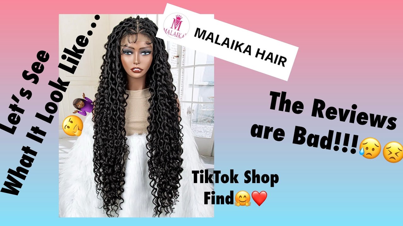  Review of a 36 Inch Extra Long Faux Loc Bohemian Style wig for Tiktok Shop! Is it cute or Nah 🤔