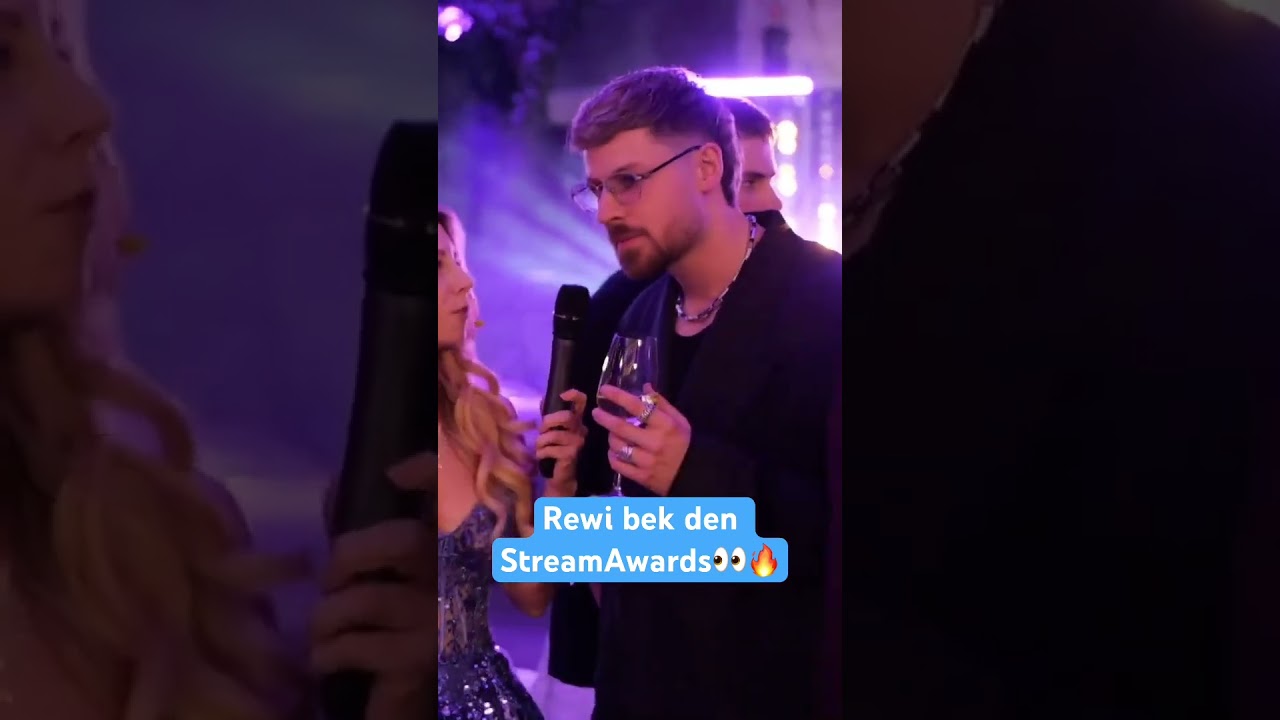 Rewi bei StreamAwards👀💀 #rewi #rewinside #twitch #streamawards