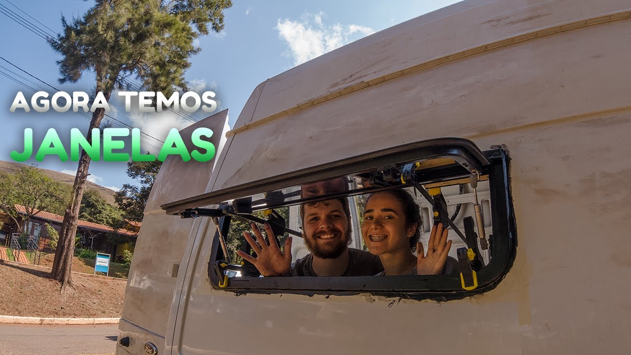 COMO INSTALAR AS JANELAS NO MOTORHOME | FORD TRANSIT