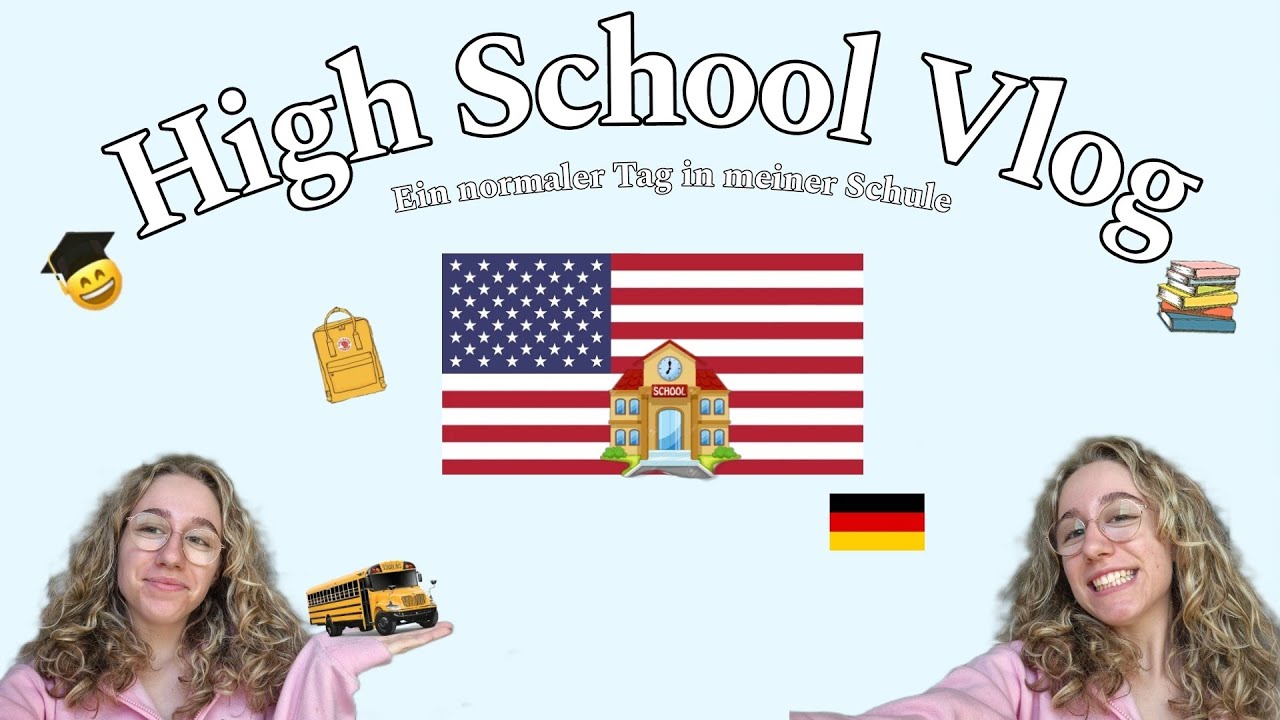 EIN TAG IN MEINER HIGHSCHOOL 🇩🇪🇺🇸 || Auslandsjahr 24/25