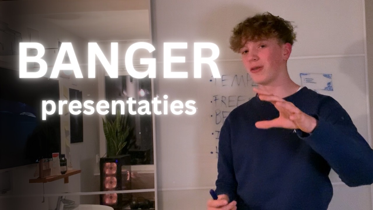Hoe je BANGER Presentaties Kunt Geven in de Middelbare