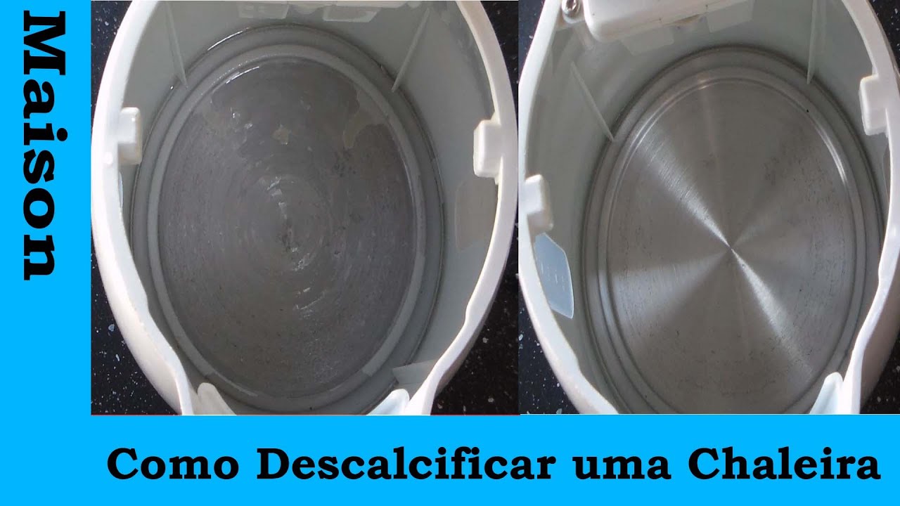 Como Descalcificar uma chaleira