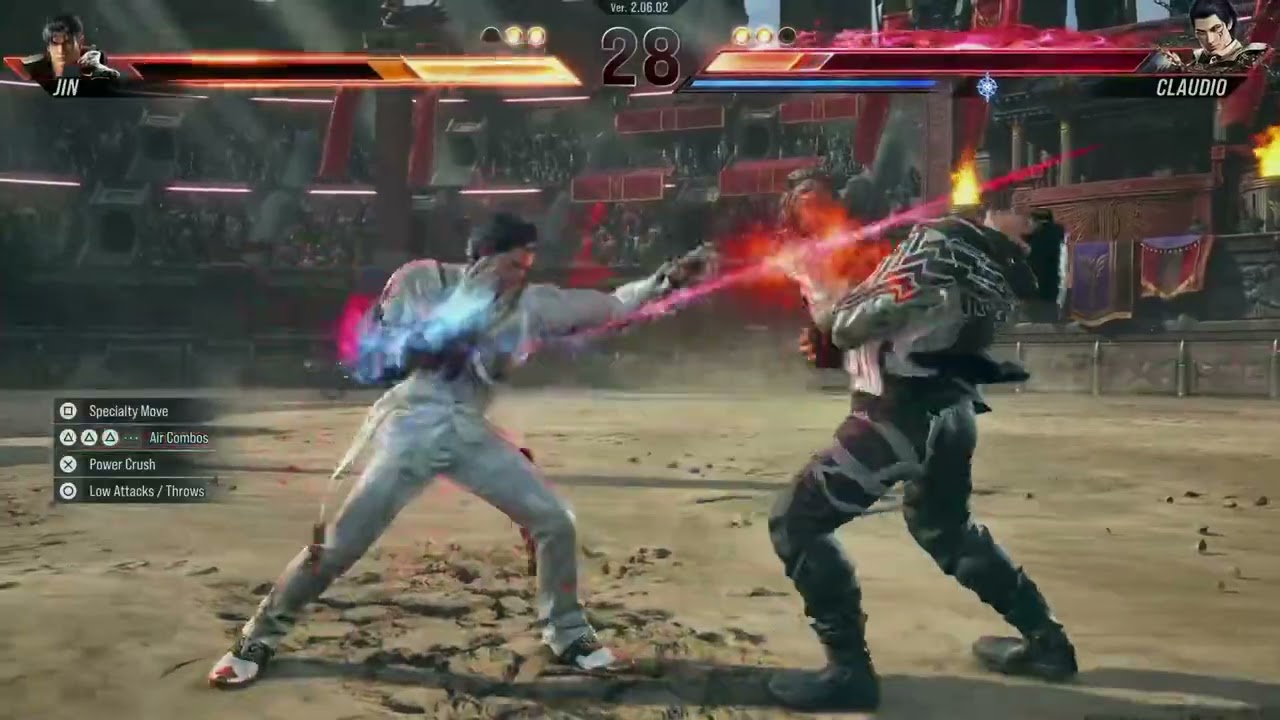 FINAL ROUND 🔥🔥🤯🤯 #tekken8 #jinvsclaudio#tekken8 bestgraphicsgame 