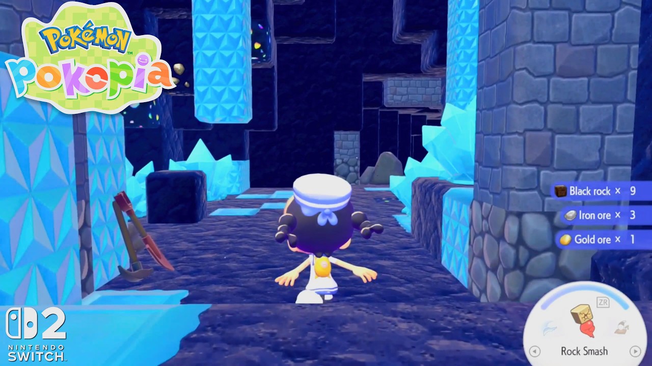 Pokémon Pokopia: How to find Gold Ore & Iron on Cave Rocky Rudge + More pokemon appears!
