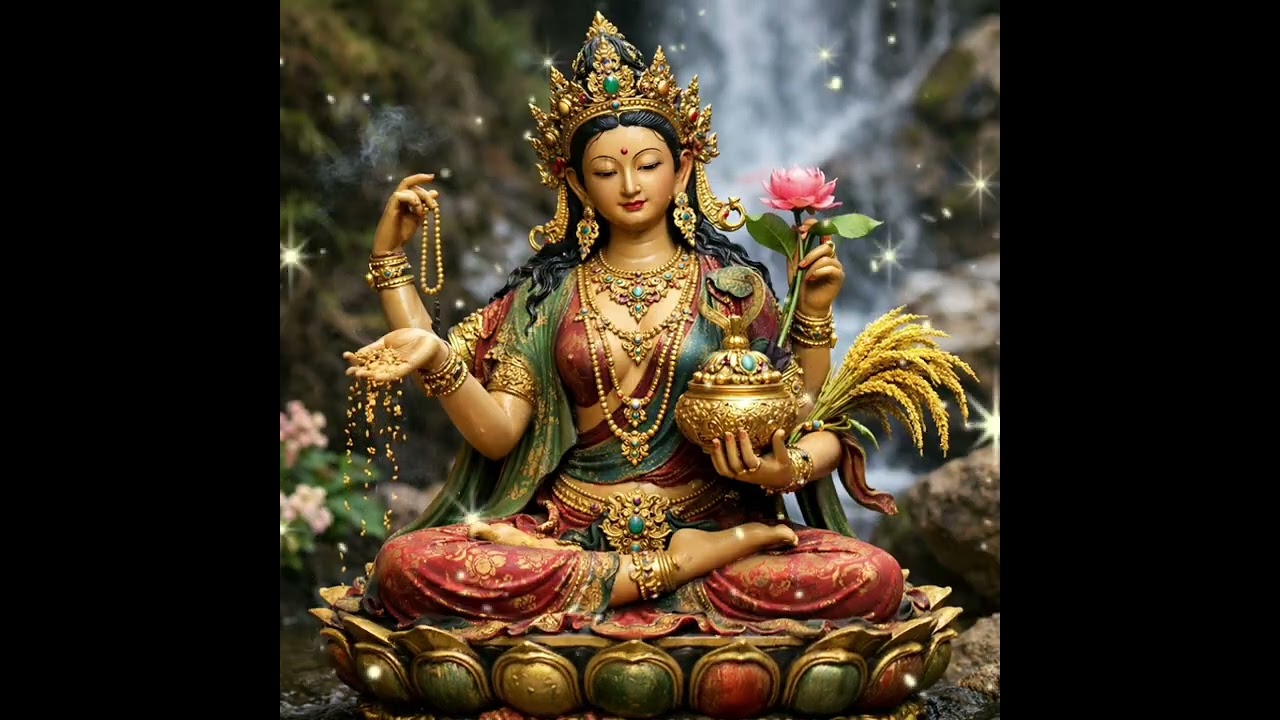 Money Mantra Om Vasudhāre Svāhā 💰 Mantra for Wealth & Abundance💸 #mantra #money 