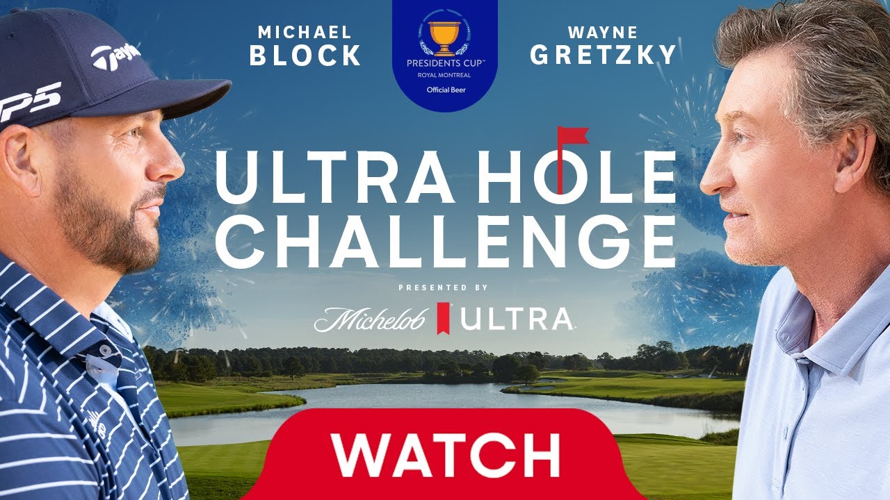 Ultra Hole Challenge (w/ Wayne Gretzky and Michael Block) | 90 Shots. 1 Hole-In-One |