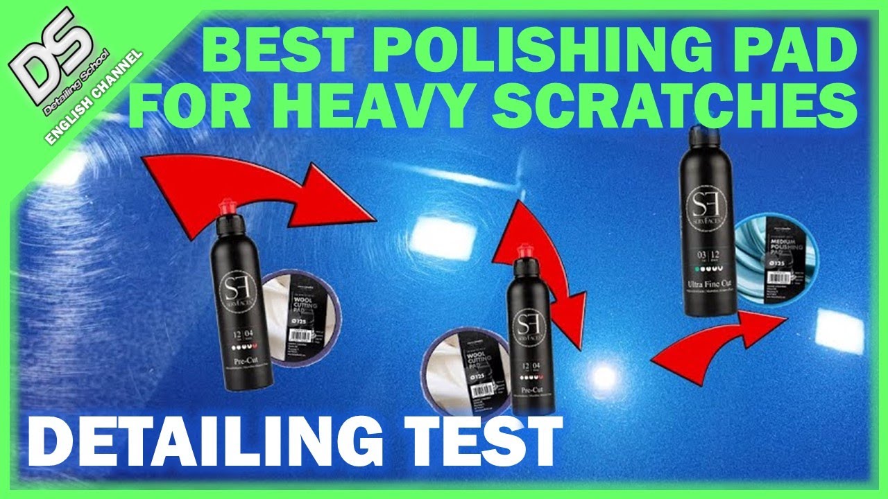 This Polishing Pad for Heavy Scratches! Woolpad Guide with Servfaces Polishes Test