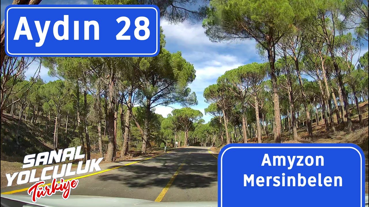 Aydın 28: Koçarlı Amyzon Harabeleri'nden Mersinbelen'e (Fıstık Çamı Ormanı)