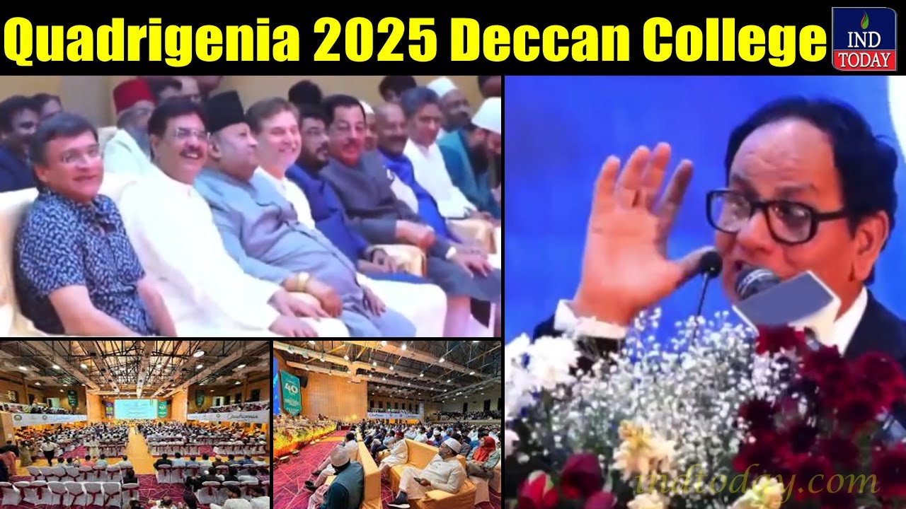 Azeem-Ush-Shaan Mushaira | Quadrigenia 2025 Deccan College of Medical Sciences | Akbaruddin Owaisi