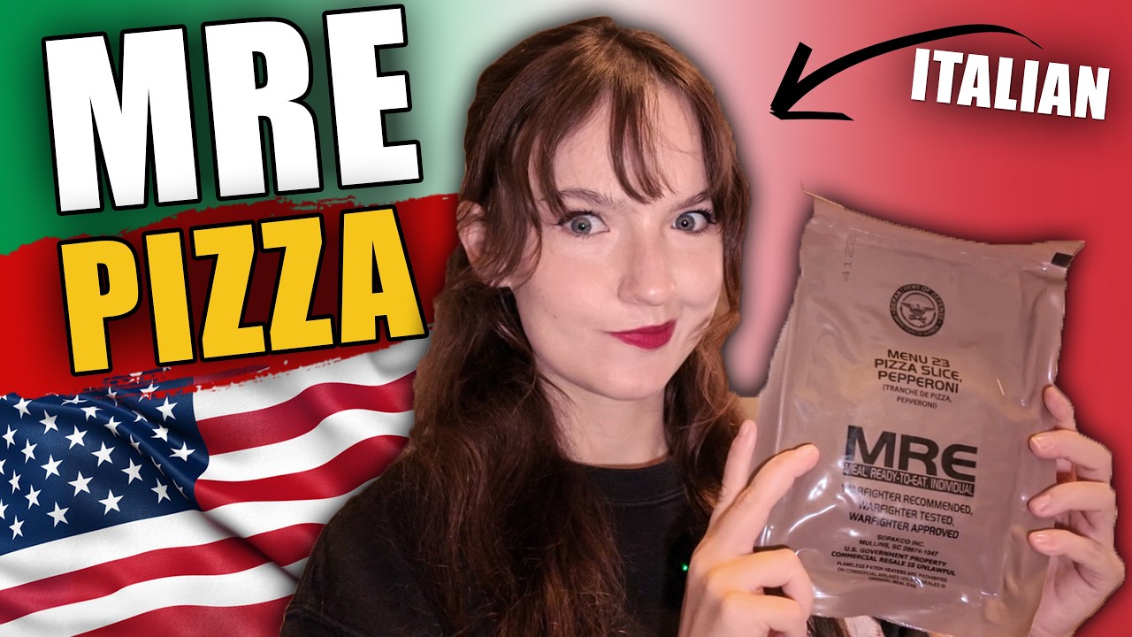 Italian Tries US Military MRE Pizza | Taste Test