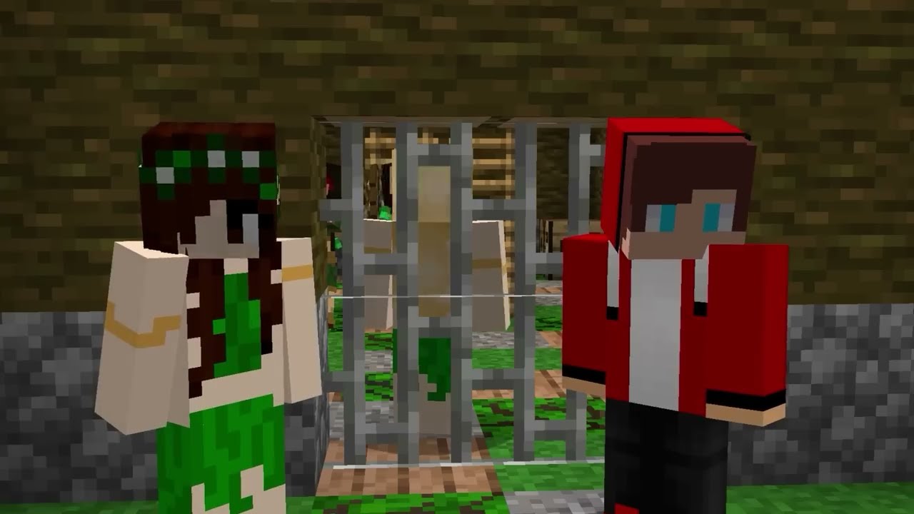 JJ Met 3 SISTER in HOUSE ?! Can it be a TRAP?  - Maizen Minecraft JJ & Mikey