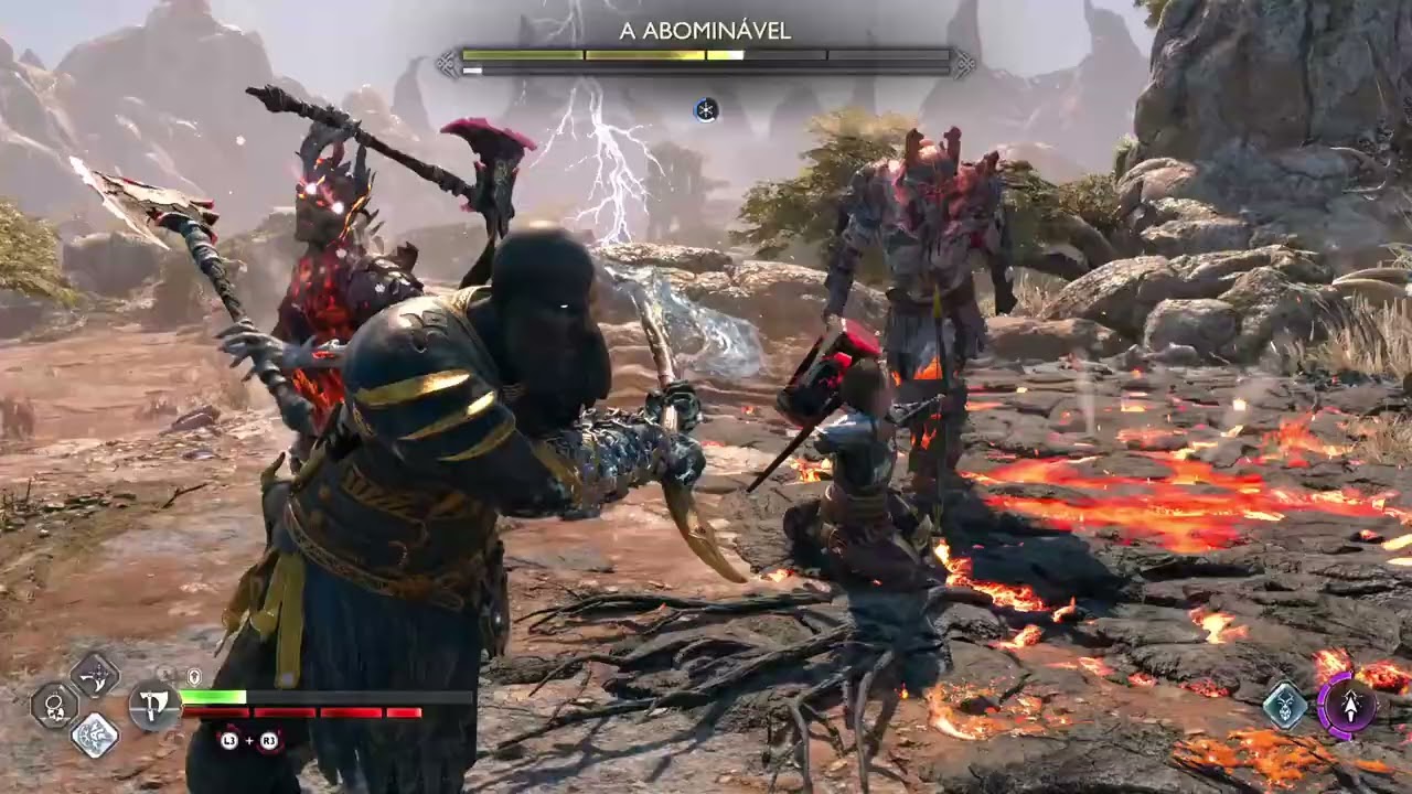 God of War: Ragnarök: Dark Odyssey - A Abominável 