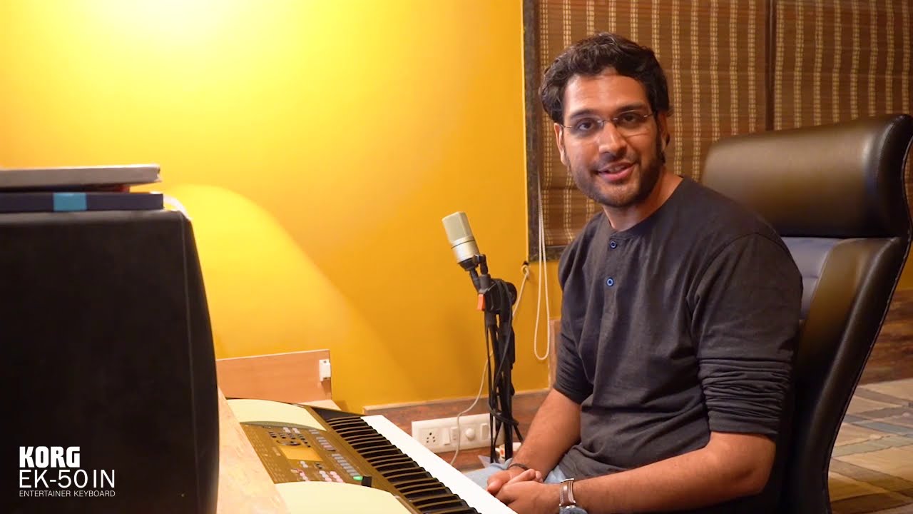 Musician Rilav Shah performs on the Korg EK 50IN - Hosh Walon Ko Khabar