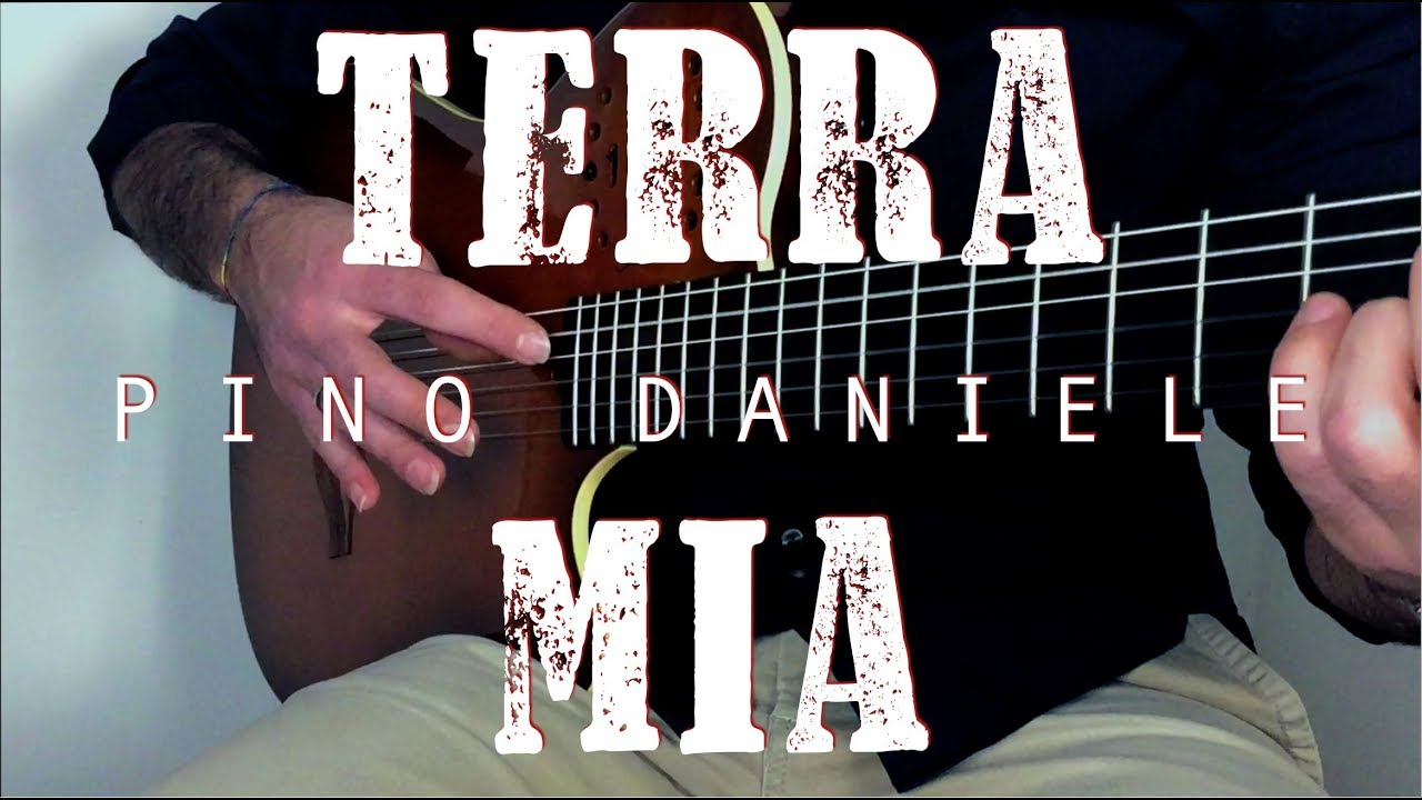 (⬇️ SCORE+TAB / SPOTIFY⬇️) Terra Mia - Pino Daniele (Fingerstyle Guitar Cover by Pasquale Palomba)