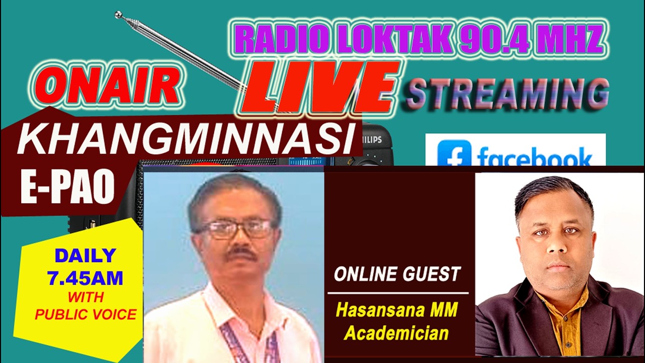 KHANGMINNASI E-PAO || 2026 February 25 Wednesday  || Guest Hasansana MM  || Host- SS Mangang