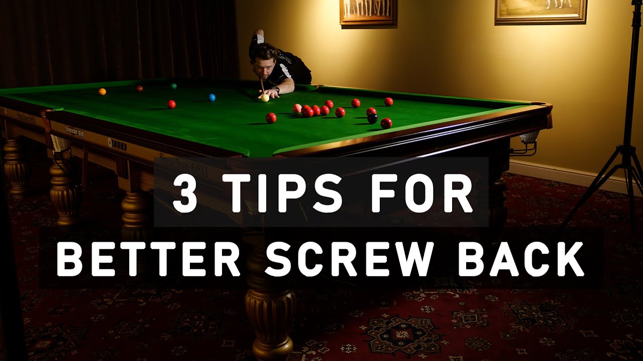How to IMPROVE Your SCREW BACK | Snooker Tutorial for Beginners