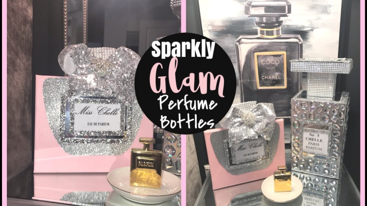 SPARKLY GLAM PERFUME BOTTLES