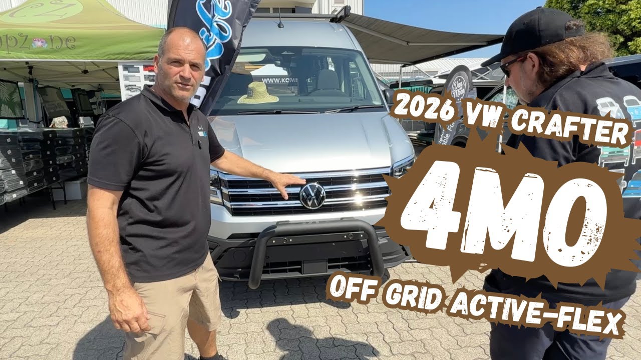 2026 VW Off Grid Crafter MWB 4MO Active-Flex with GVM Upgrade 3.88t