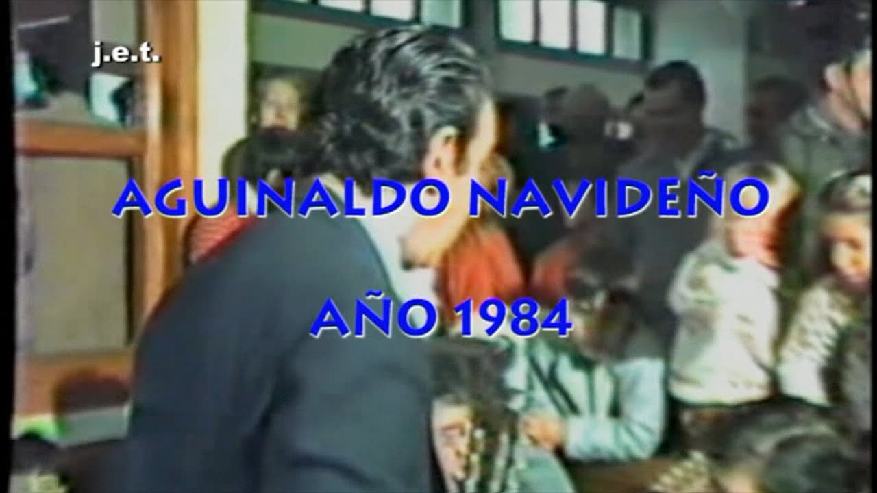 AGUINALDO NAVIDEÑO EN BRIHUEGA (AÑO 1984)