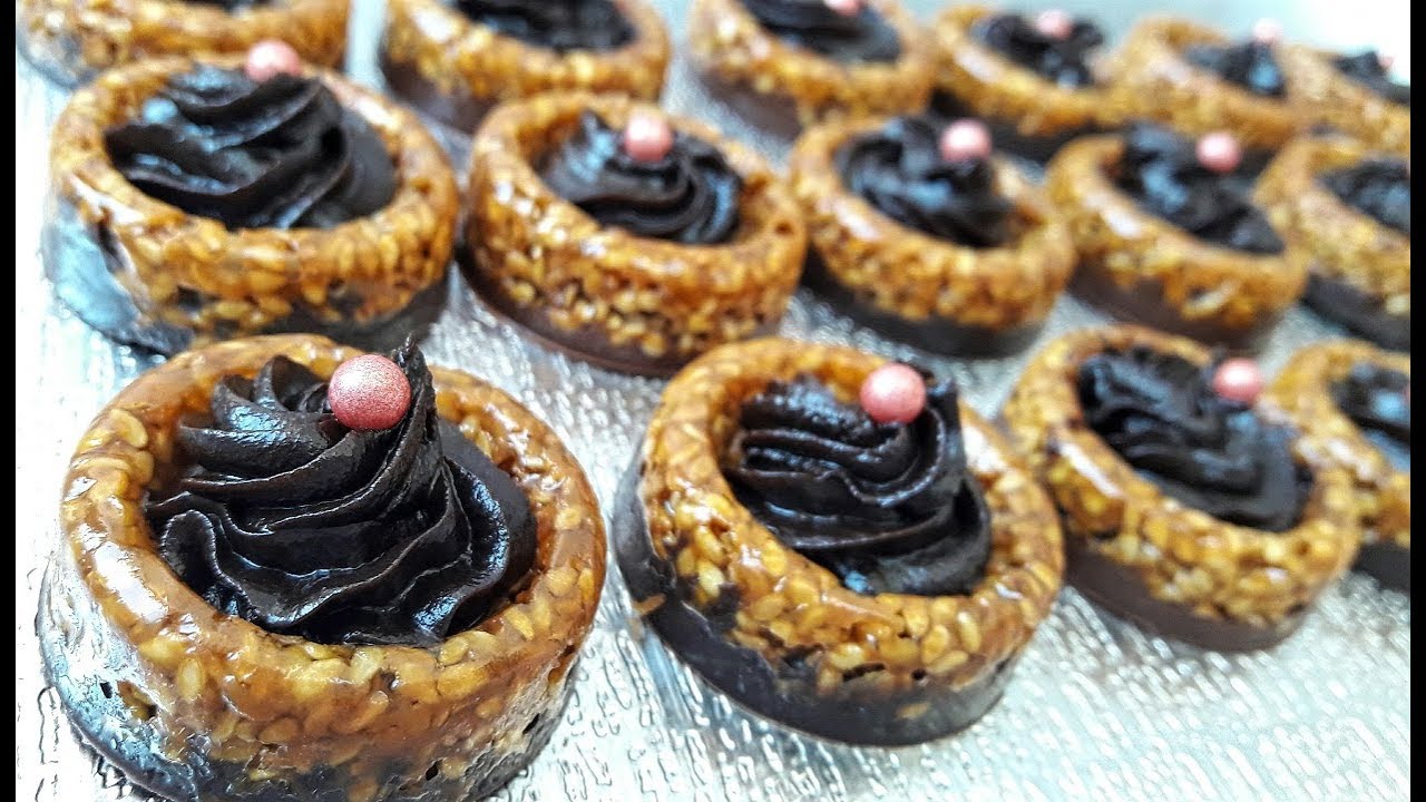 حلويات العيد 2018/بريستيج نوكاتين الزنجلان بالكراميل مداق لايقاوم