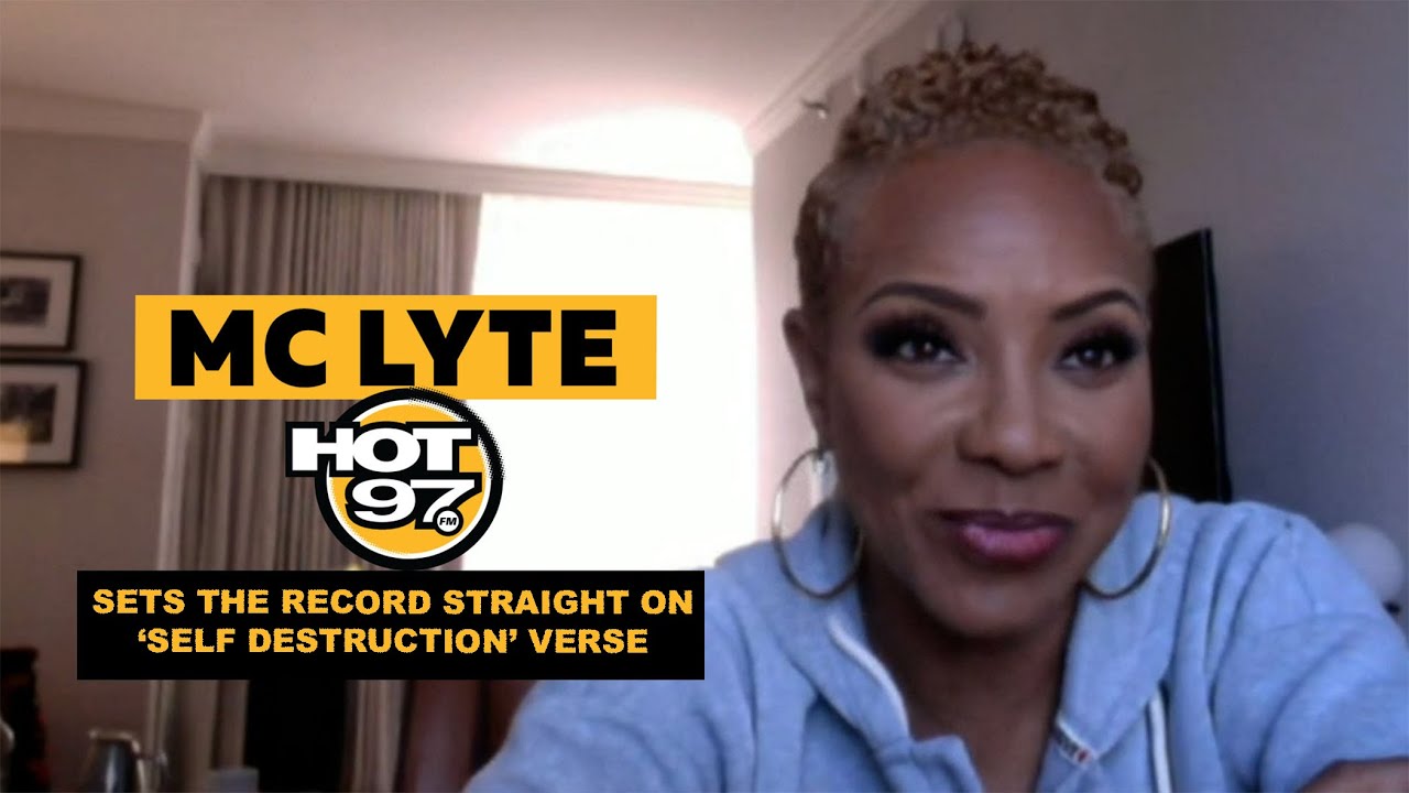 MC Lyte Sets The Record Straight On Writing Verse From 'Self Destruction'